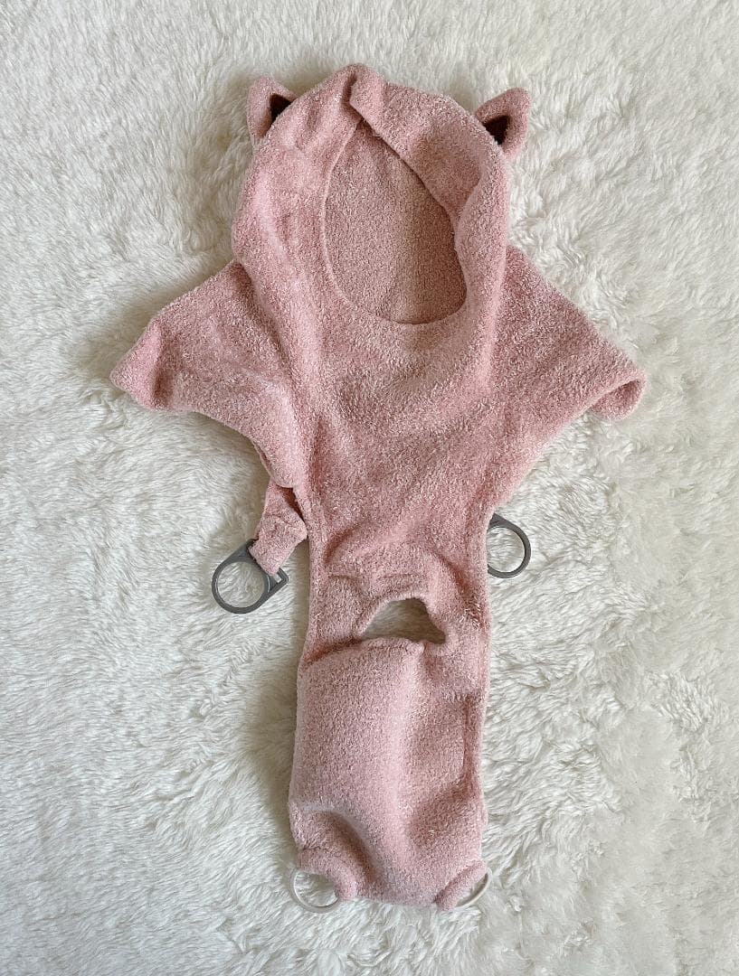 LOVOT 　ねこみみニット　ベースウェア　ライトピンク