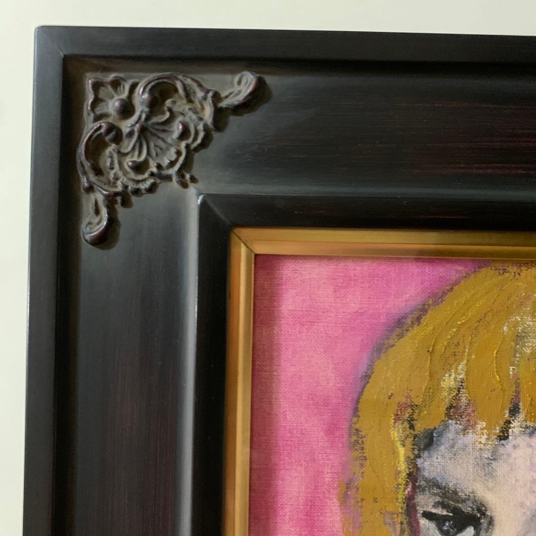 安藤玉子　油彩　原画