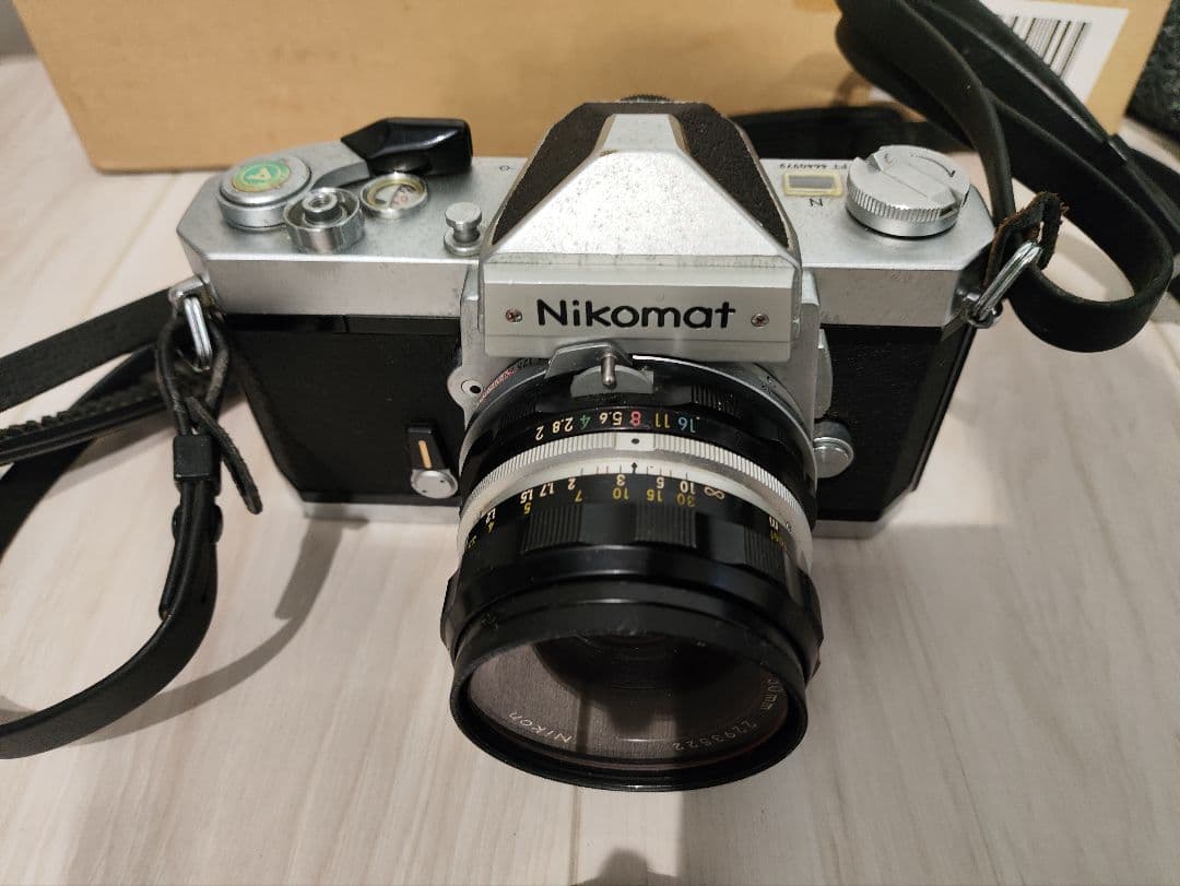 NIKON ニコマートFT OLYMPUS OM-1　カメラ2台＋レンズセット
