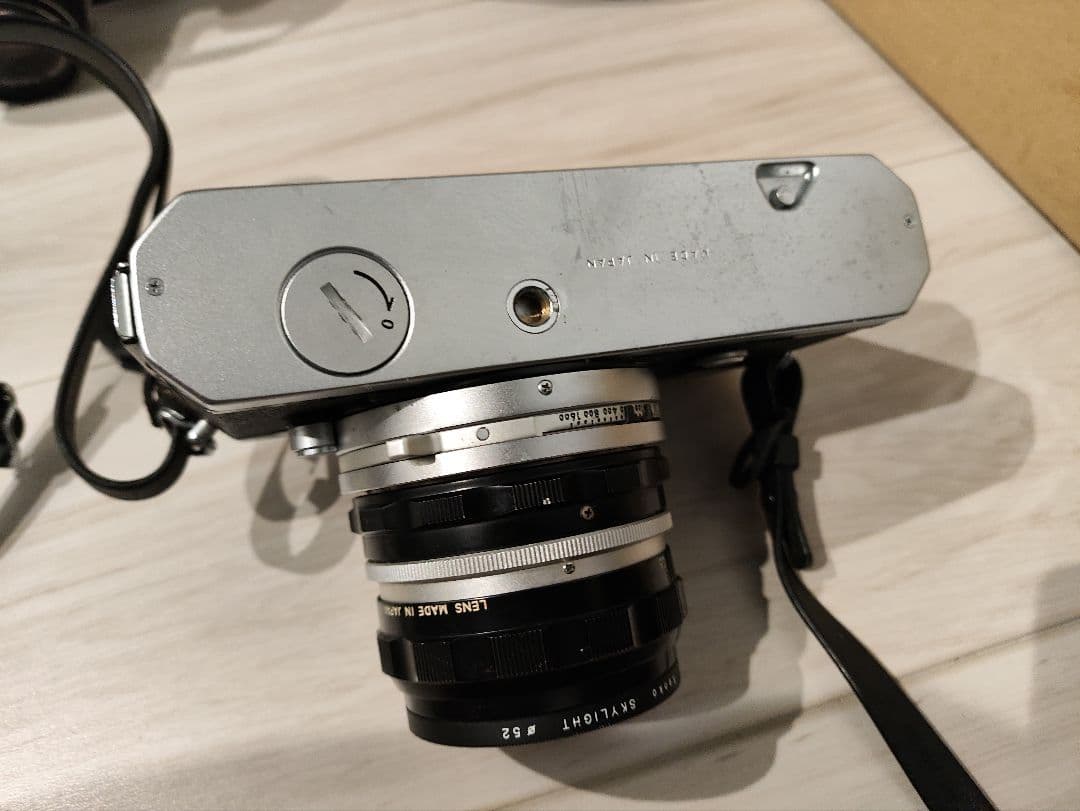 NIKON ニコマートFT OLYMPUS OM-1　カメラ2台＋レンズセット