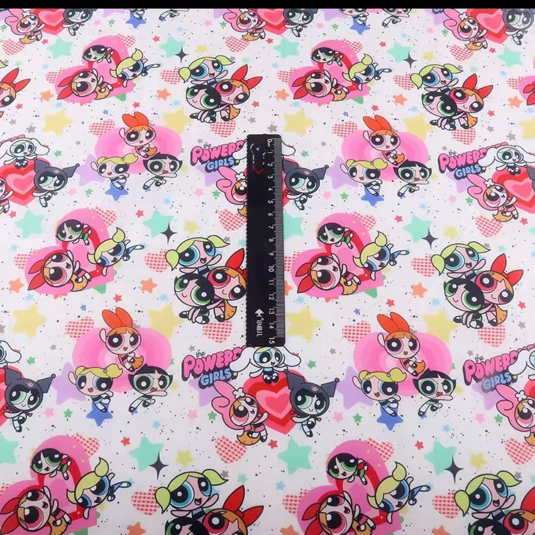 パワフルガールズ生地
