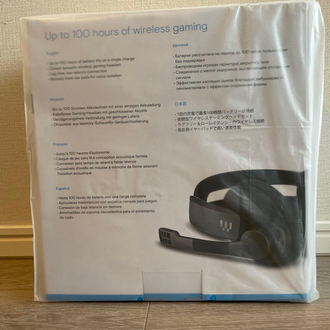 【新品未開封】EPOS ゲーミングヘッドセット ワイヤレス GSP 370