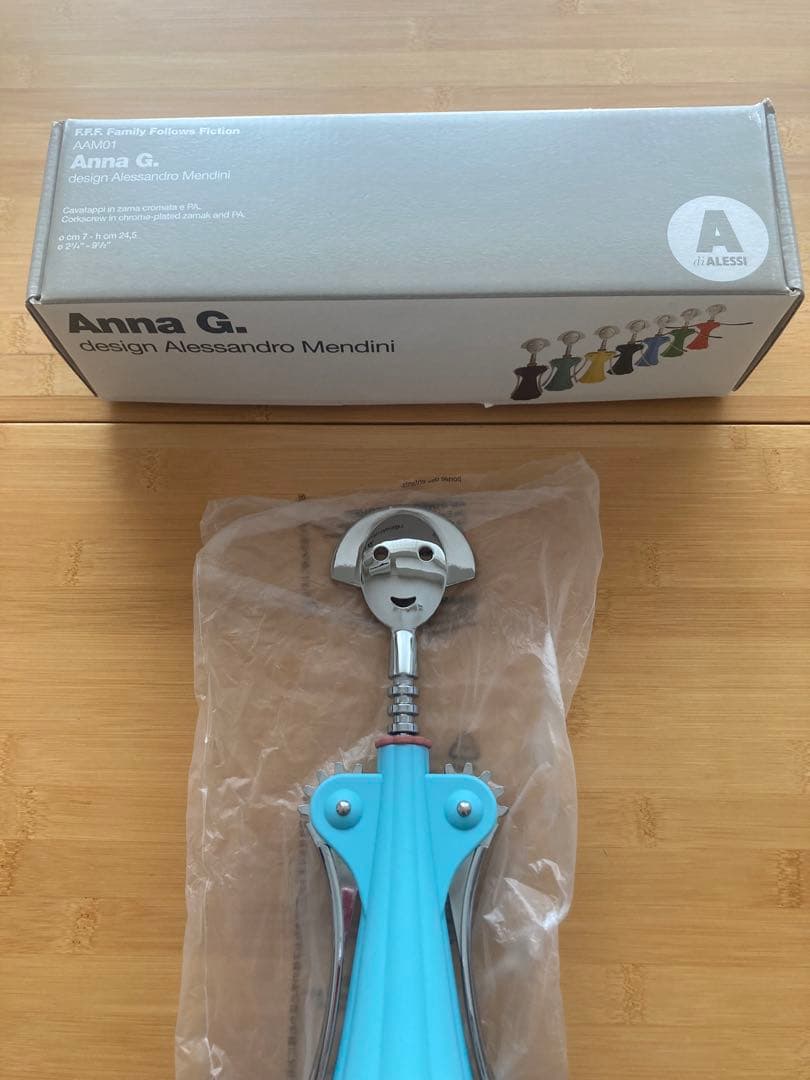 ALESSI アレッシーWine Opener ワインオープナー Anna G.