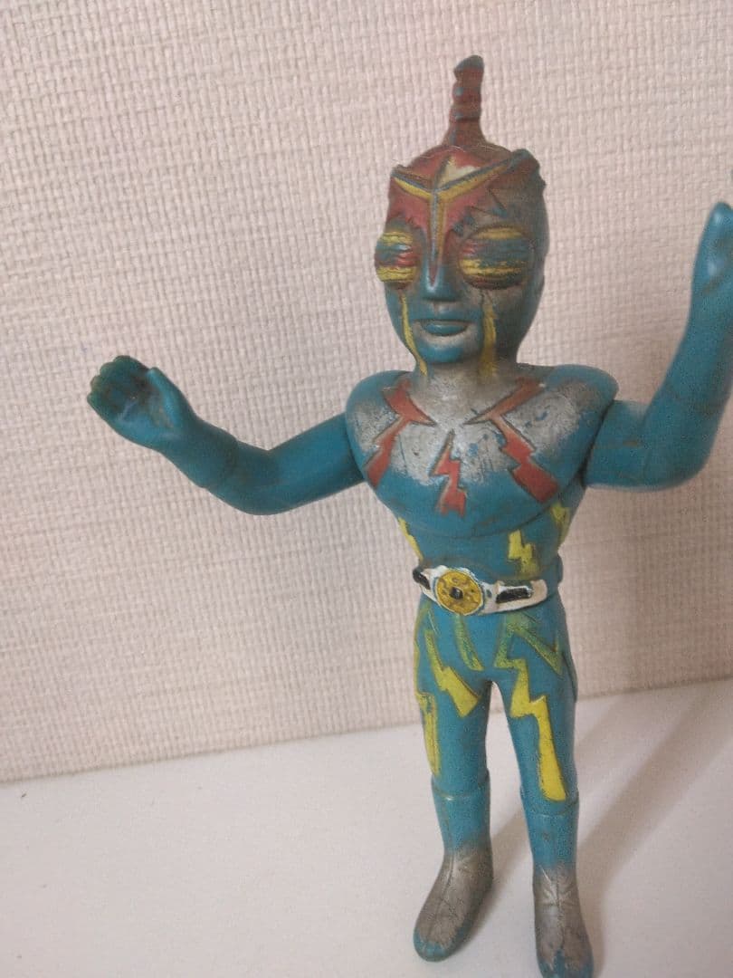 イナズマン　ソフビ　当時物