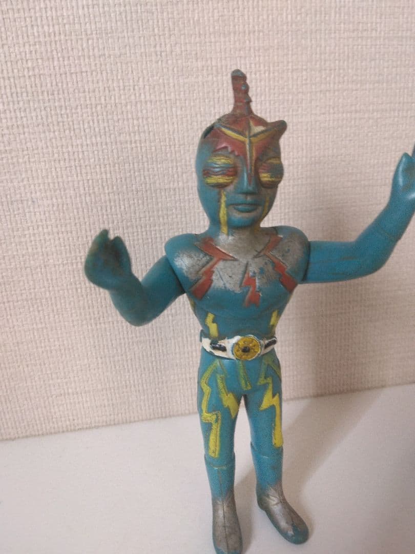 イナズマン　ソフビ　当時物