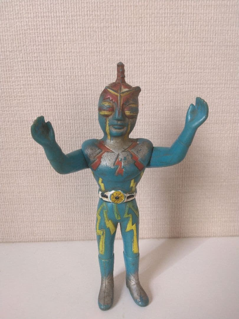 イナズマン　ソフビ　当時物