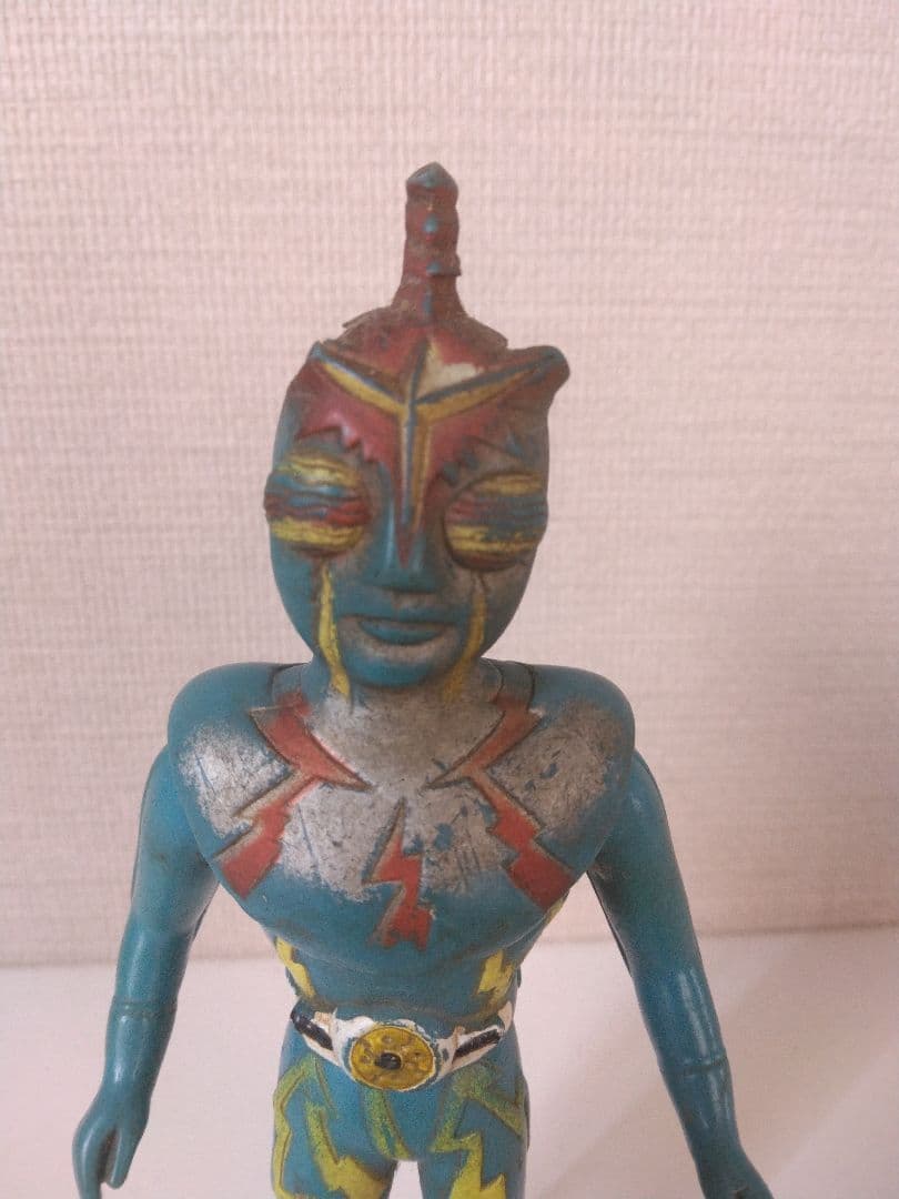 イナズマン　ソフビ　当時物