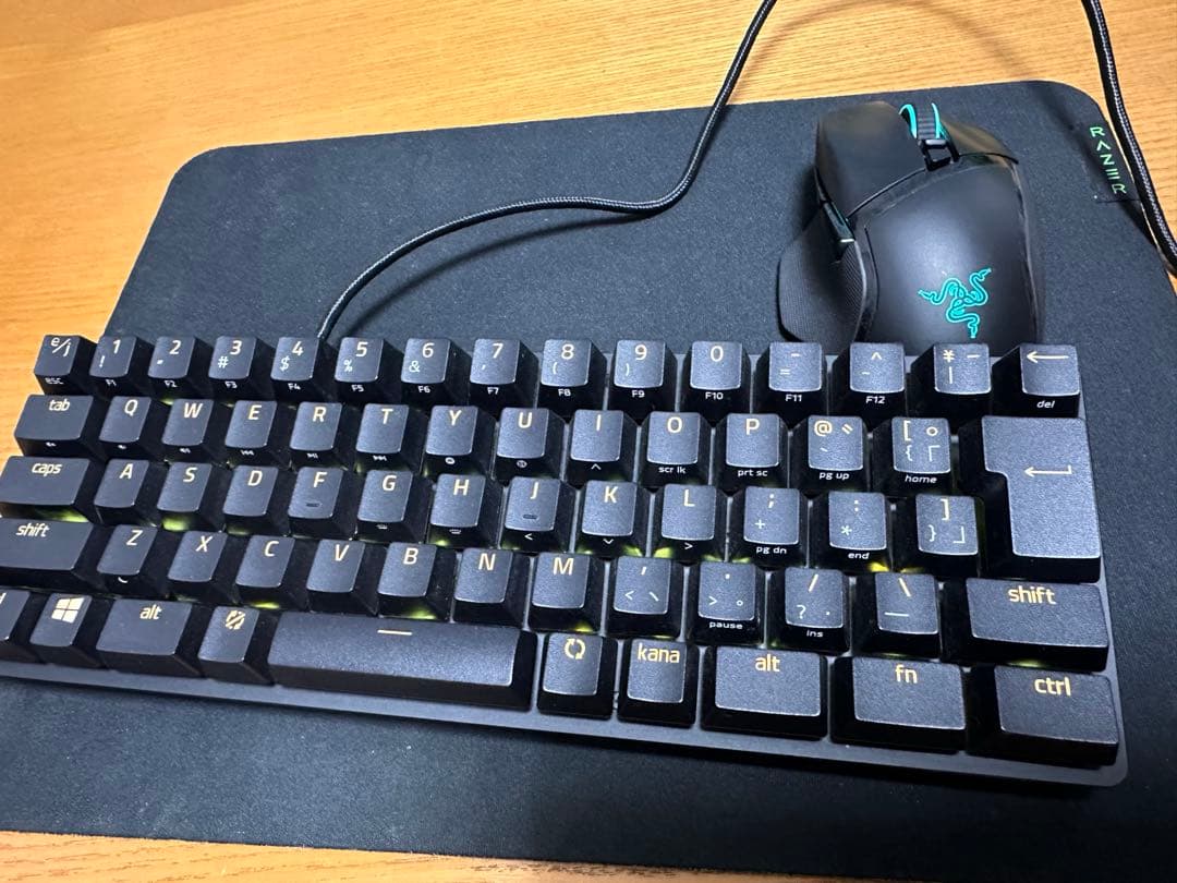 Razer マウス・キーボード・マウスパッド　3点セット
