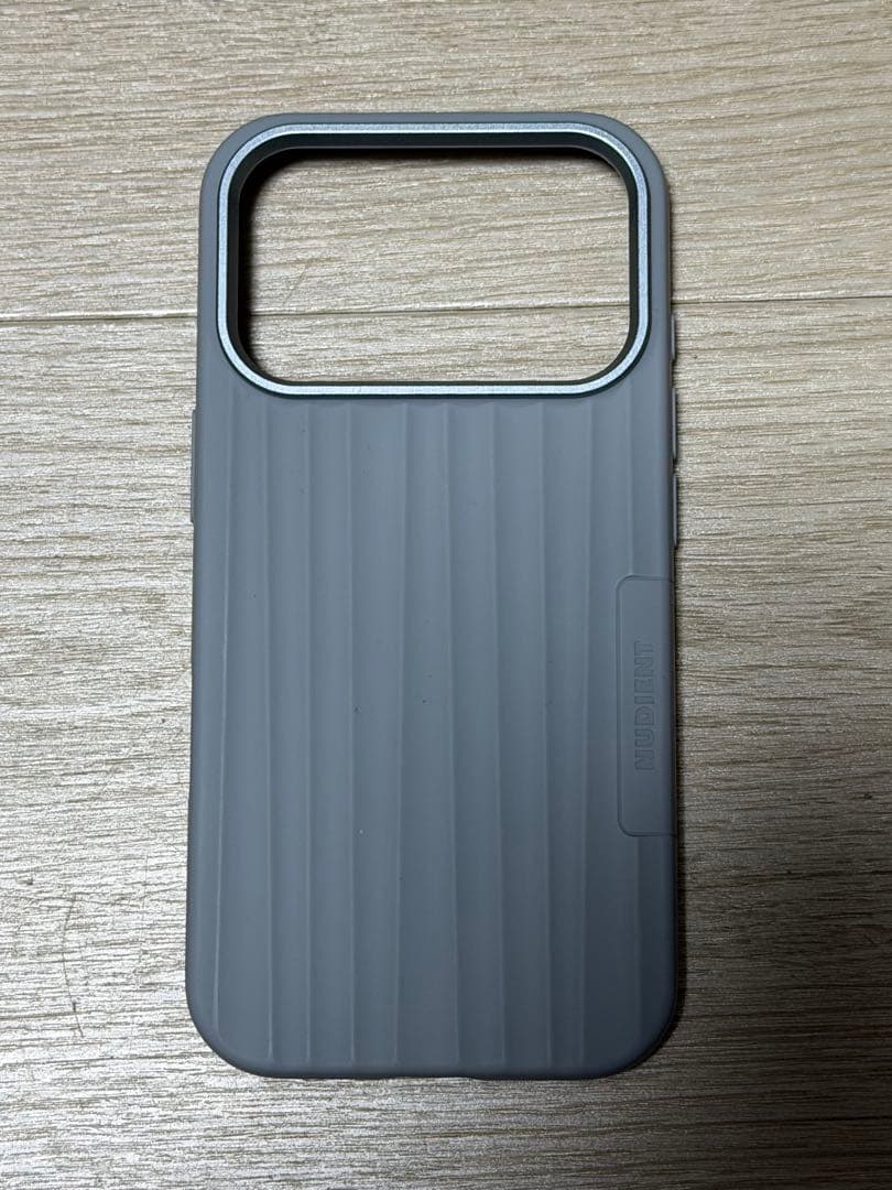 iPhoneアクセサリー NUDIENT Bold Case iPhone17Pro Urban Grey