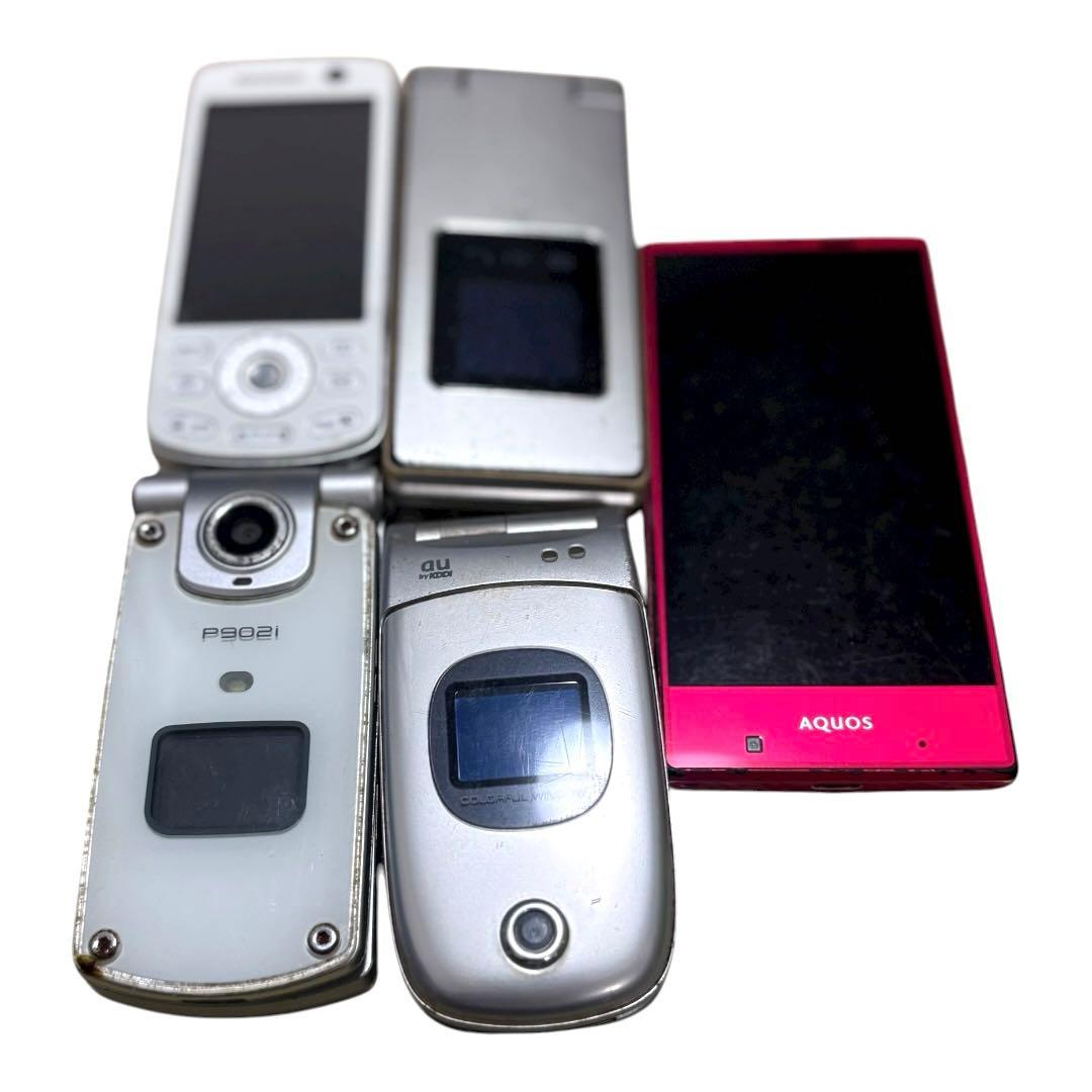 ガラケー PHS ジャンク品 まとめ売り 計16台 携帯電話 部品取り