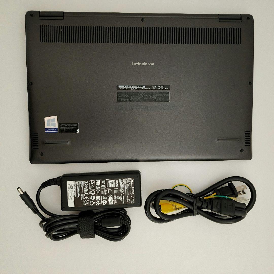 状態良好 ノートPC DELL Latitude 3301 バッテリー 優良