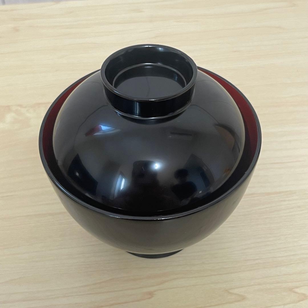 【本場秋田よりお届けします】伝統工芸品 川連漆器 椀5客 日本製 漆