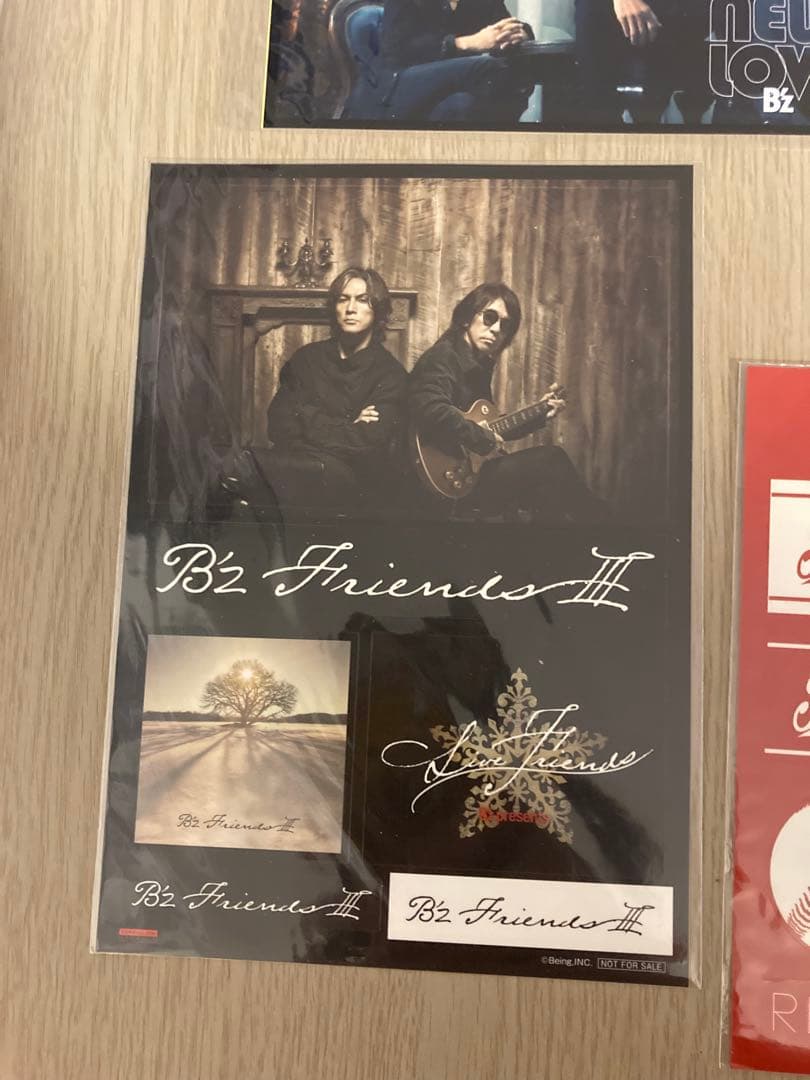 ④B'z 限定 特典 FYOP 会場限定 ステッカー FYOD FYOP+