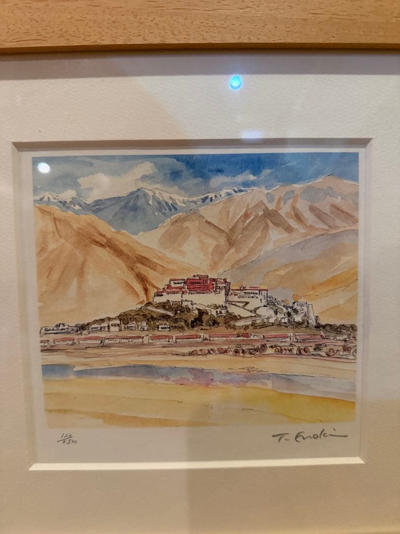 榎木孝明　絵画　ネパール