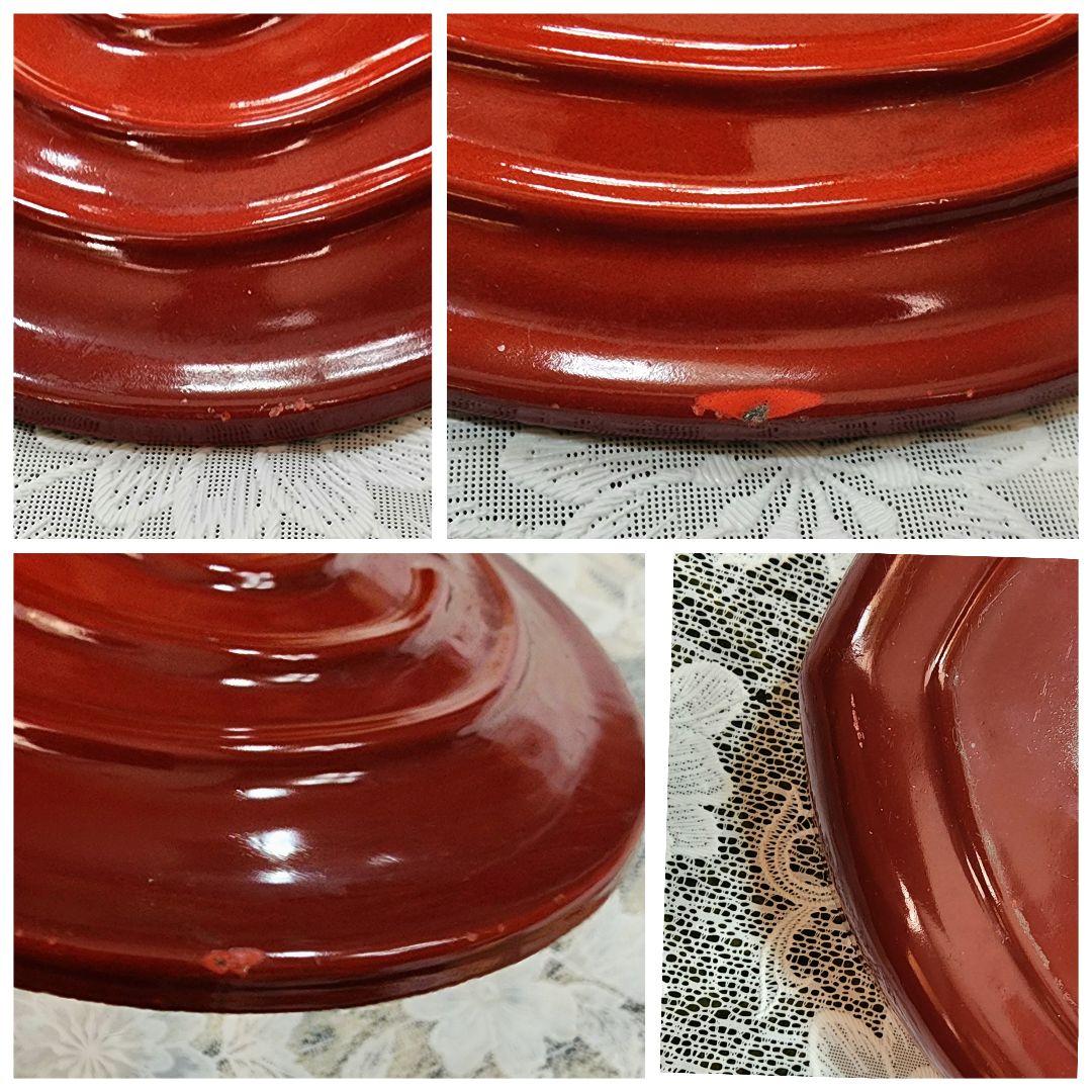 ル・クルーゼ　ココット・ダムール　ハート型　浅深2点セット 蓋は共通