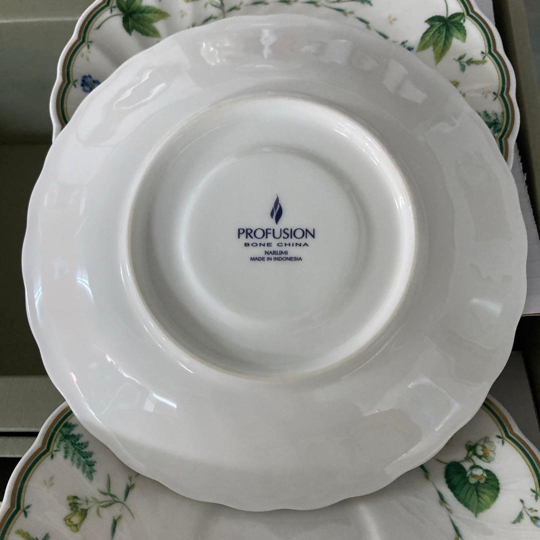 ナルミ食器セット 植物柄 PROFUSION