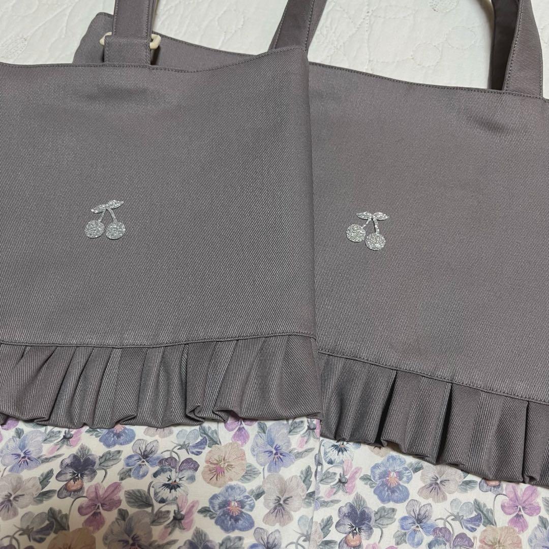 リバティ　手提げ袋　お着替え袋　上履き入れ　3点　シンクオブミー　入園入学セット