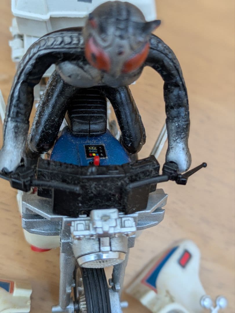 当時の物　仮面ライダー スーパー1 フィギュア　Vマシン　チャンピオンライダー