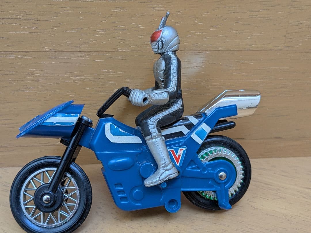 当時の物　仮面ライダー スーパー1 フィギュア　Vマシン　チャンピオンライダー