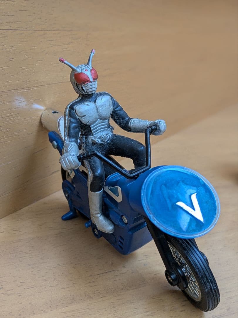当時の物　仮面ライダー スーパー1 フィギュア　Vマシン　チャンピオンライダー
