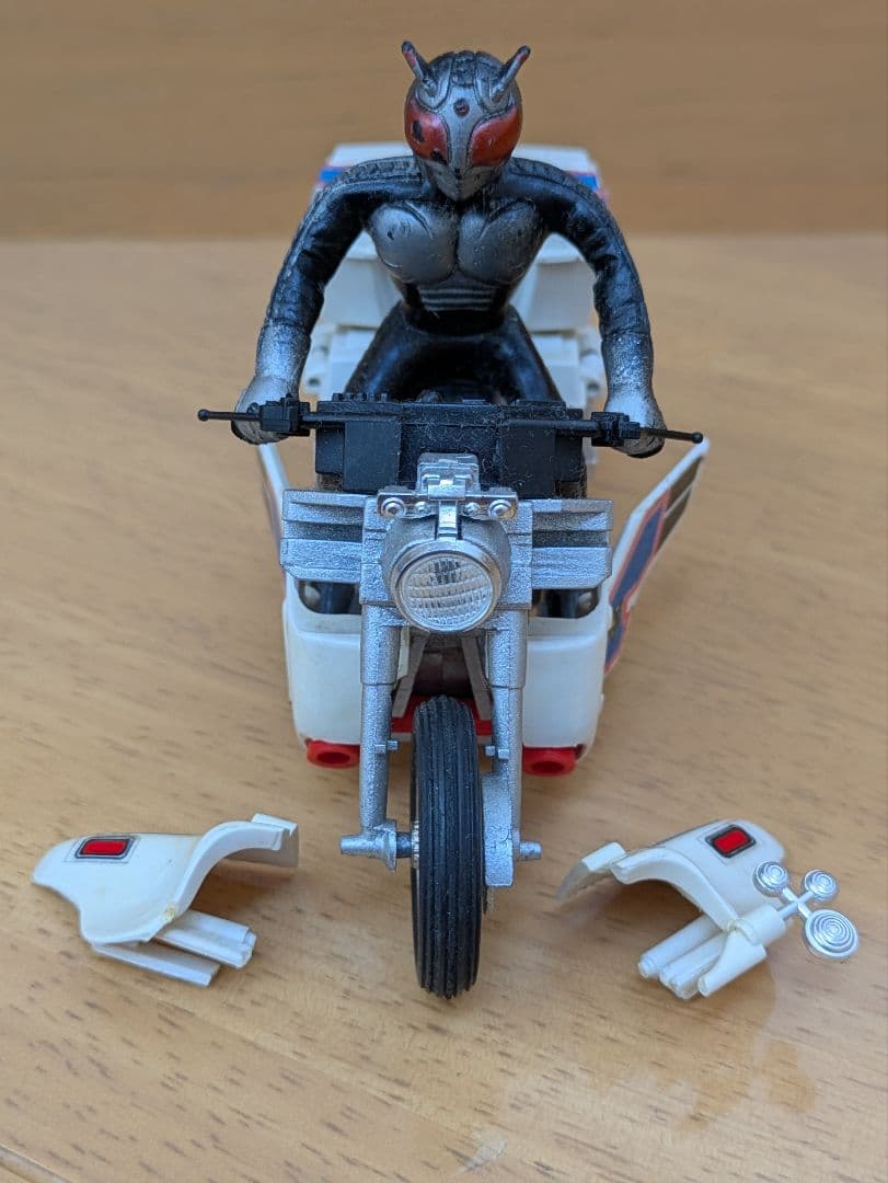 当時の物　仮面ライダー スーパー1 フィギュア　Vマシン　チャンピオンライダー