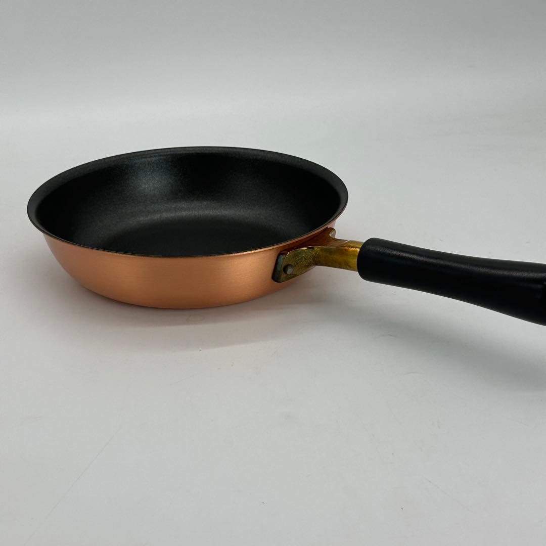 新品未使用 銅製 フライパン 18cm 銅 フライパン 日本製 ガス火対応
