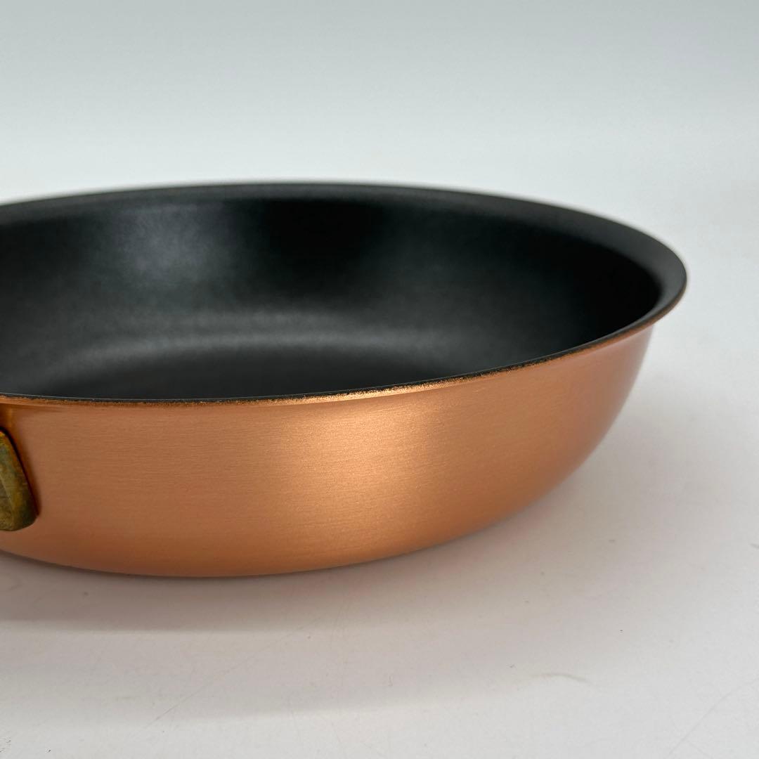 新品未使用 銅製 フライパン 18cm 銅 フライパン 日本製 ガス火対応
