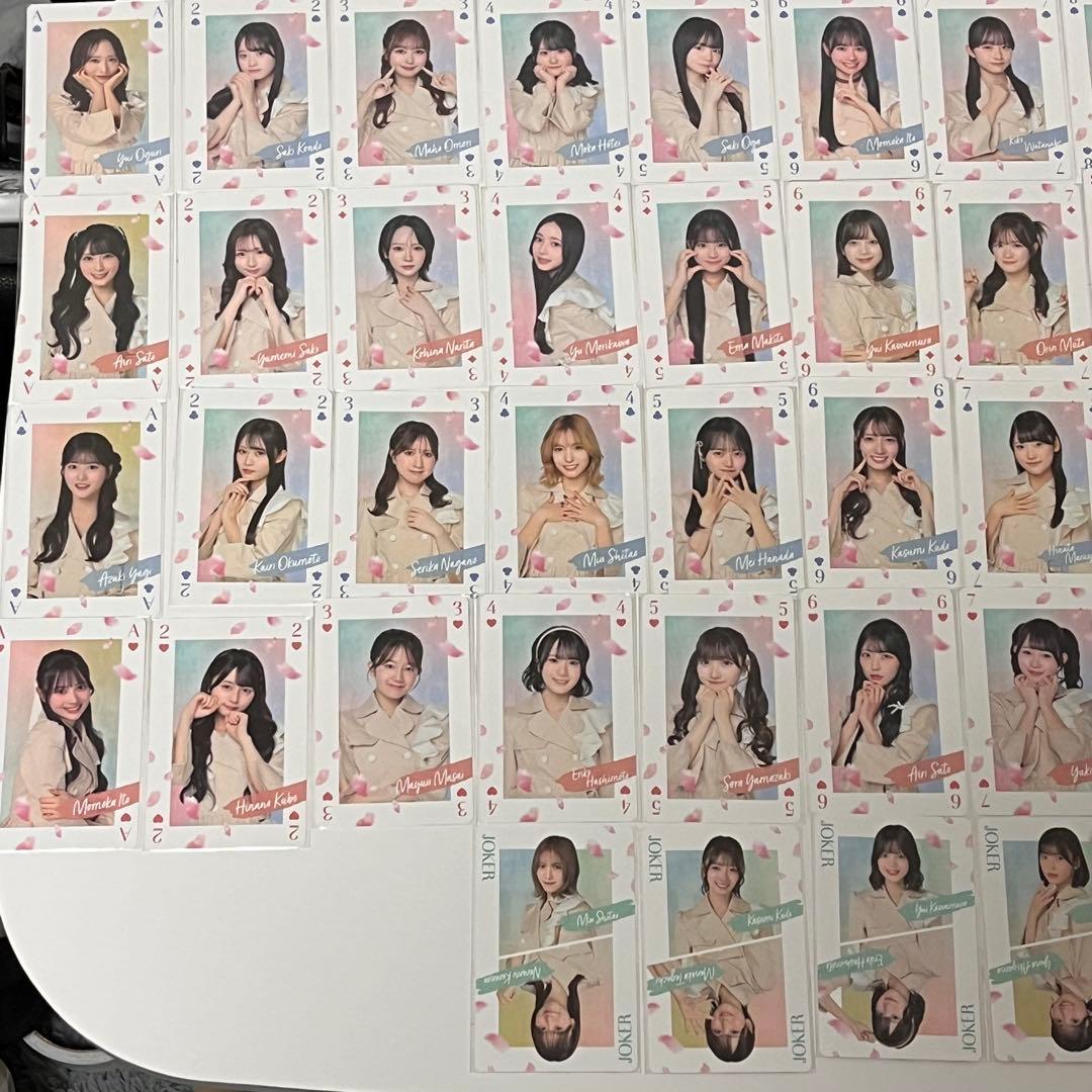 AKB48 名残り桜 オリジナルトランプトレカ コンプ 58枚セット