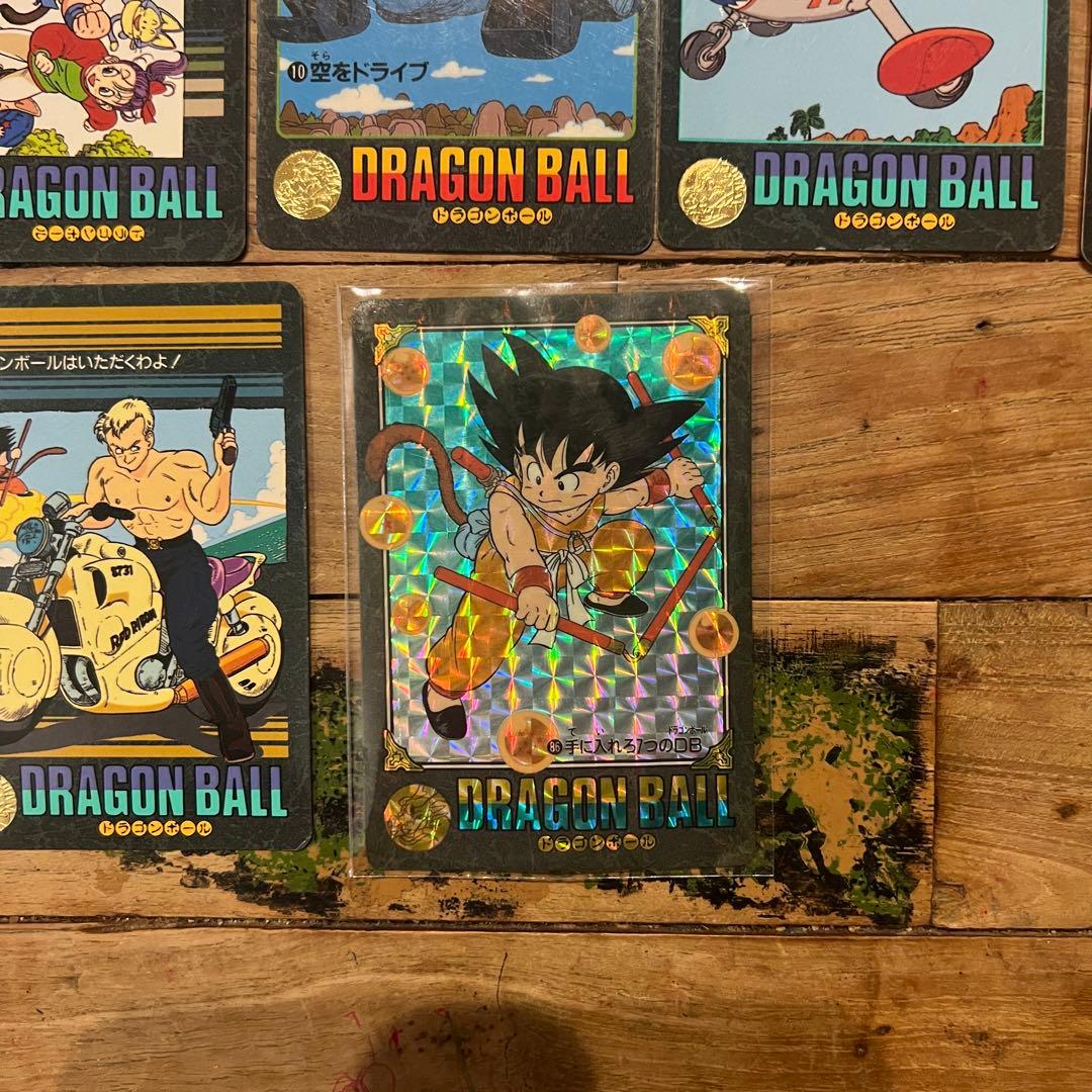 ドラゴンボールビジュアルアドベンチャーカードダスノーマル＋キラまとめ当時物26枚