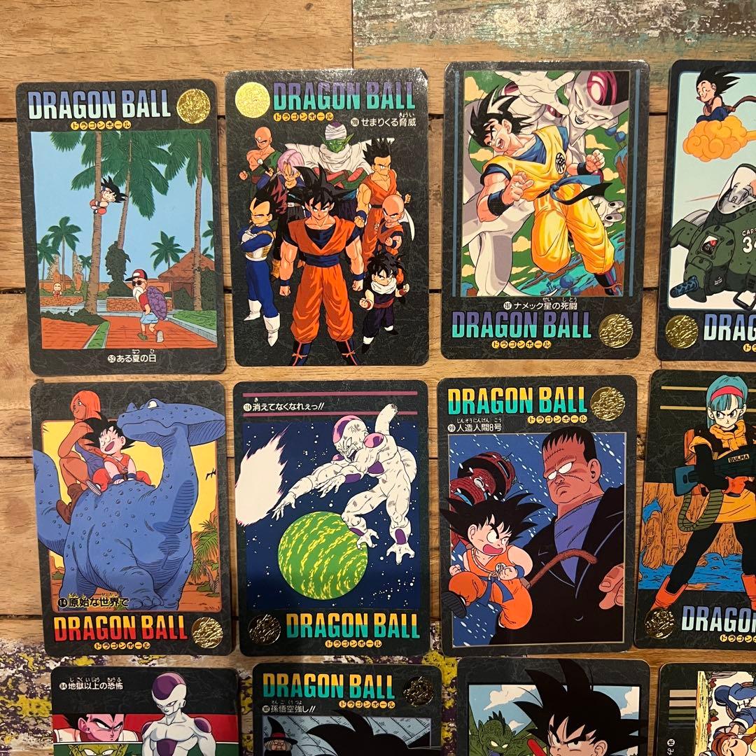ドラゴンボールビジュアルアドベンチャーカードダスノーマル＋キラまとめ当時物26枚