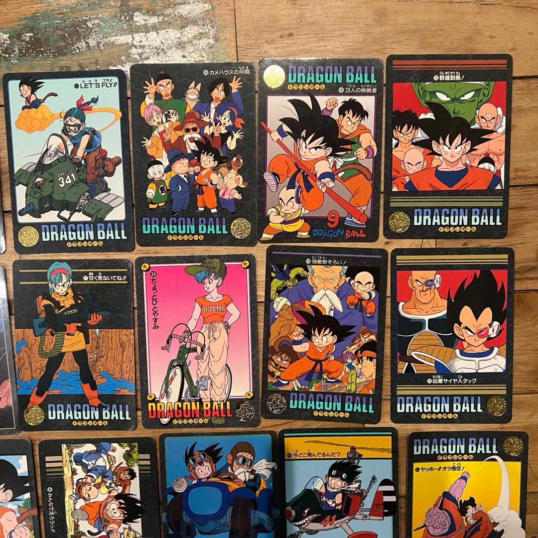 ドラゴンボールビジュアルアドベンチャーカードダスノーマル＋キラまとめ当時物26枚