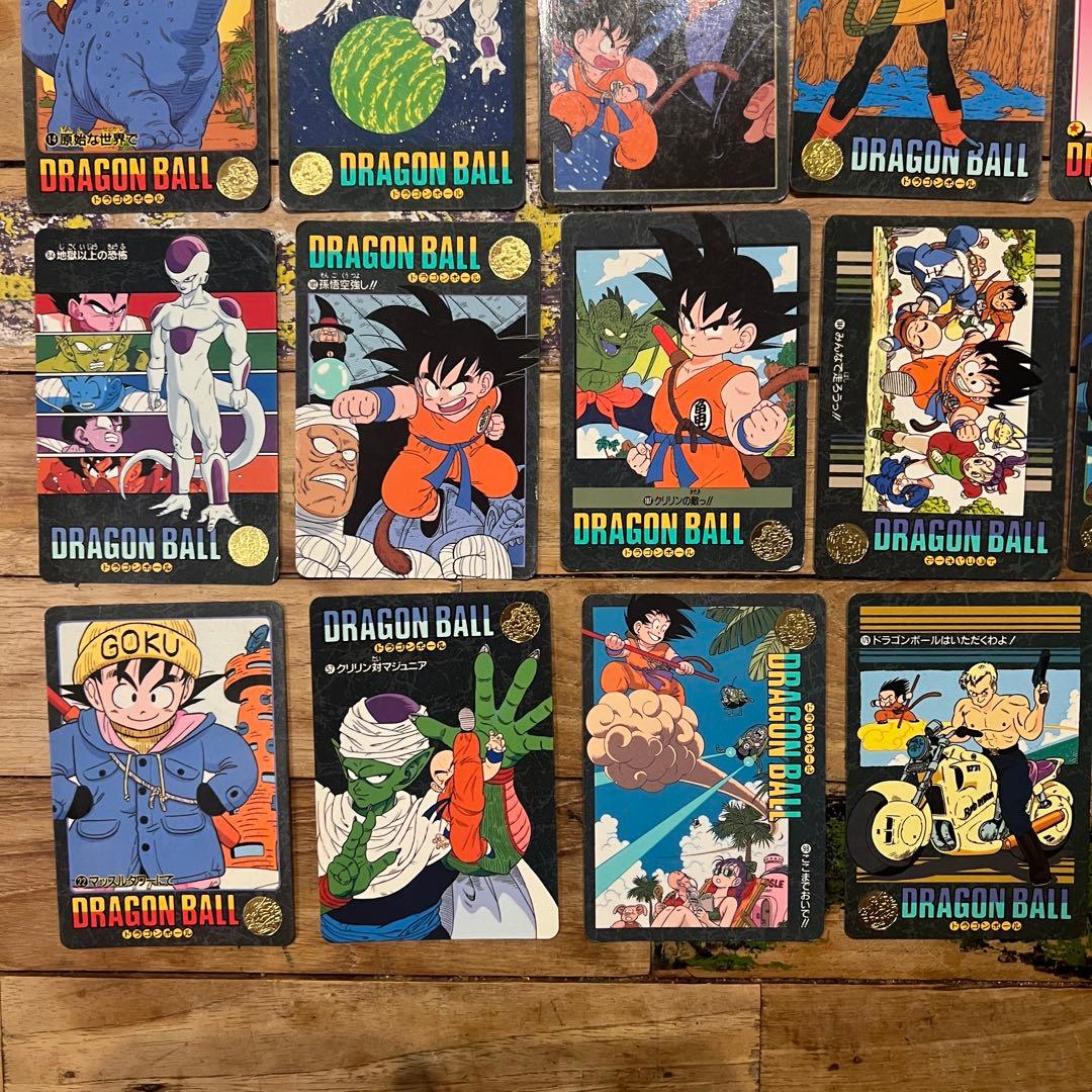 ドラゴンボールビジュアルアドベンチャーカードダスノーマル＋キラまとめ当時物26枚