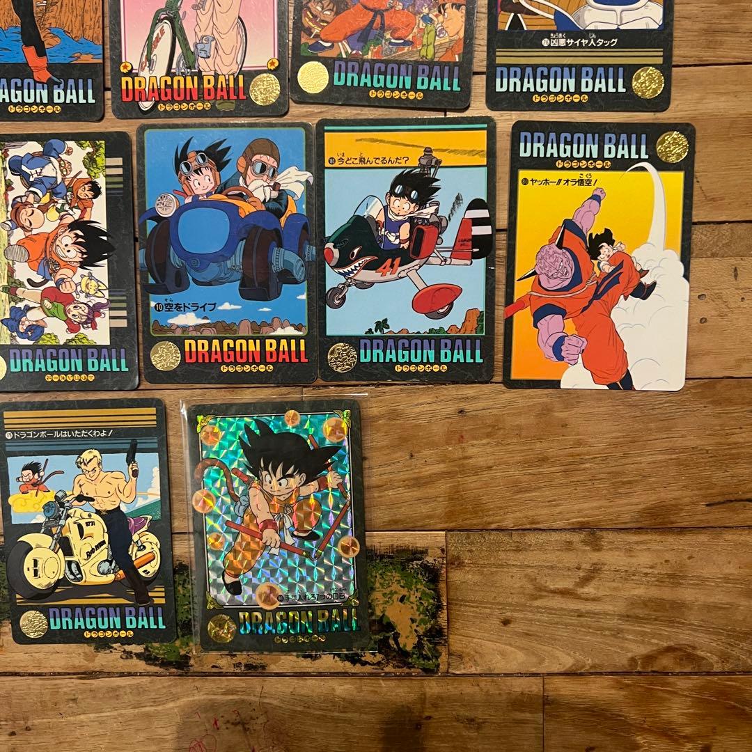 ドラゴンボールビジュアルアドベンチャーカードダスノーマル＋キラまとめ当時物26枚