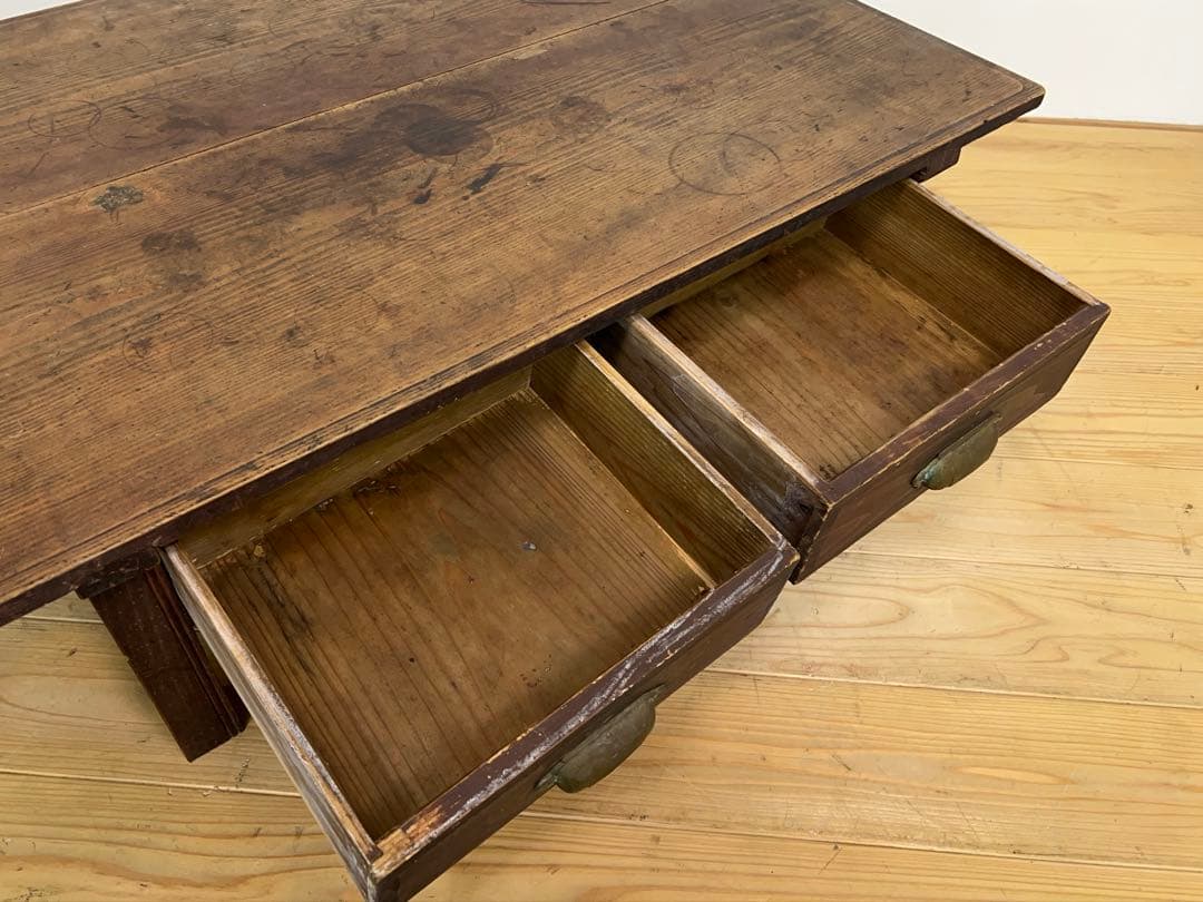 ローテーブル　机　M103　古道具　古家具　ビンテージ　アンティーク　レトロ