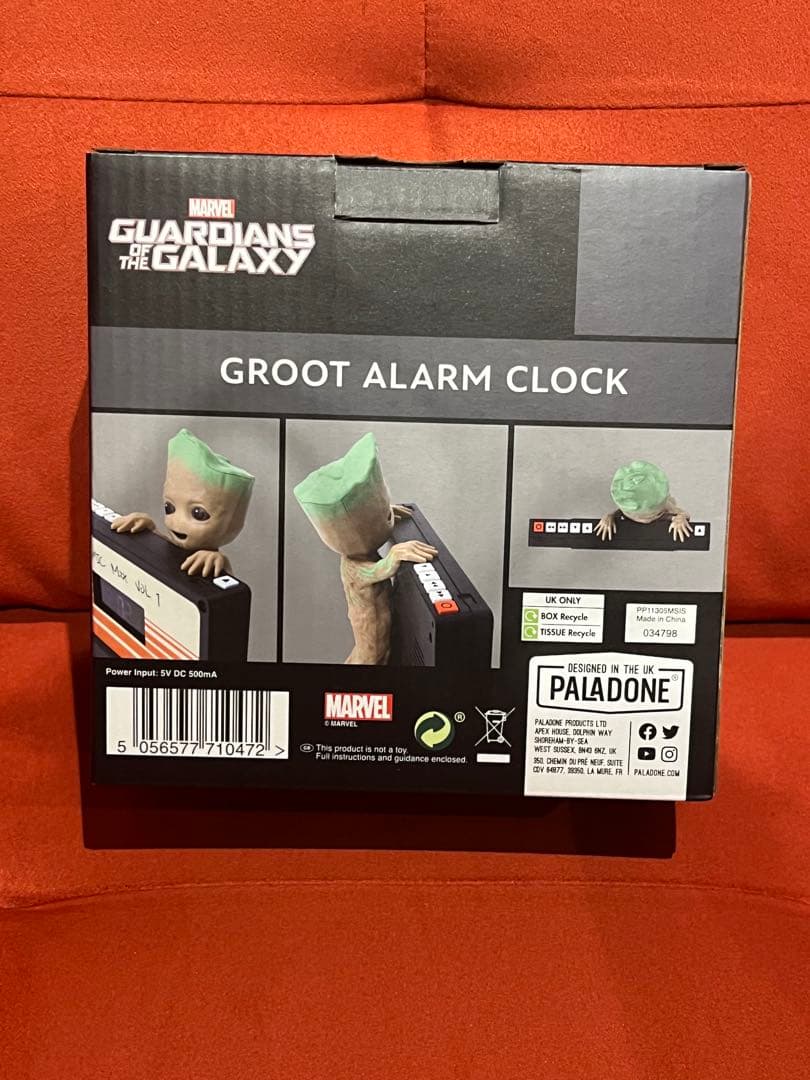 marvelグルート　置き時計