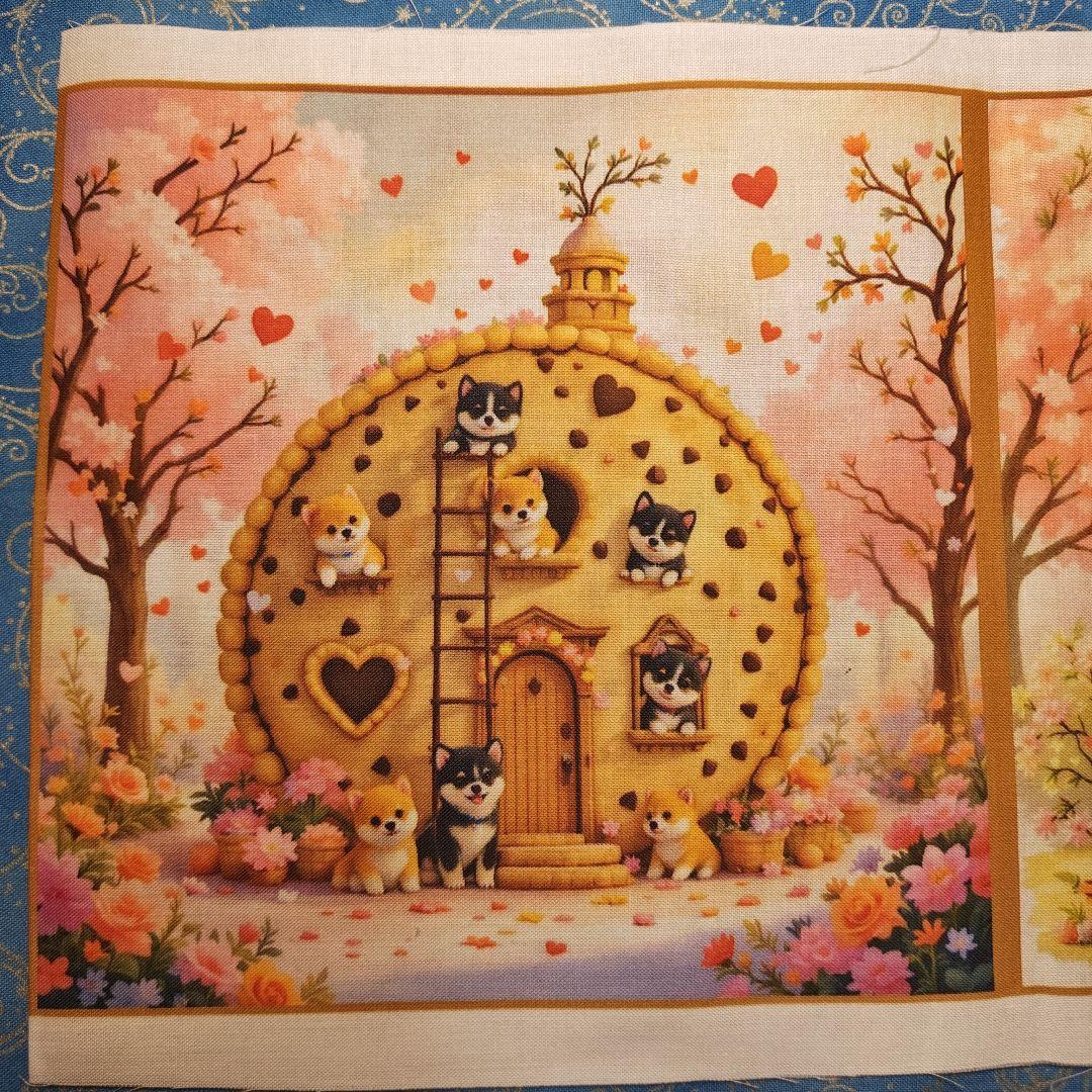 MAY ハンカチ シーズーちゃん柄