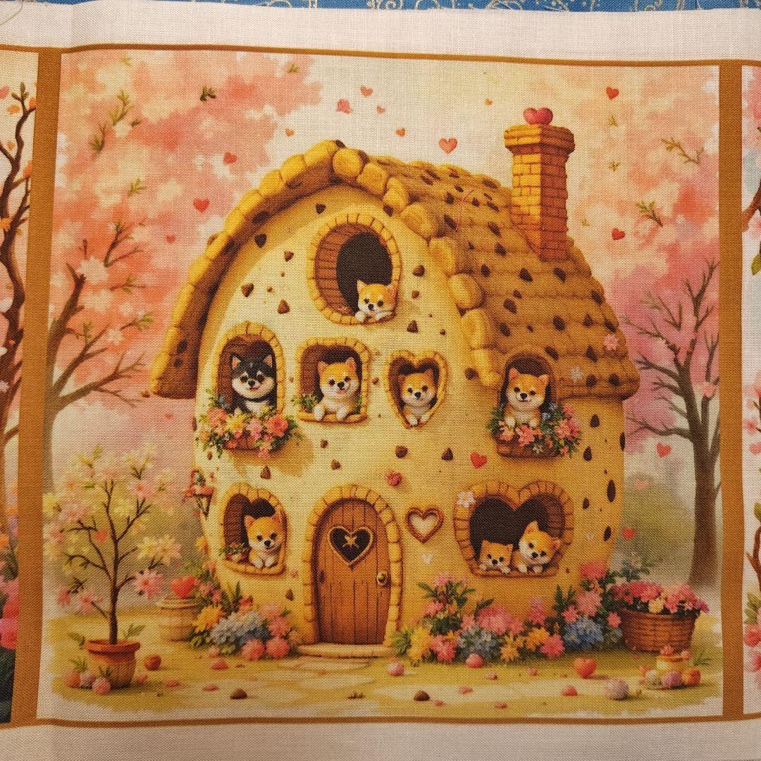 MAY ハンカチ シーズーちゃん柄