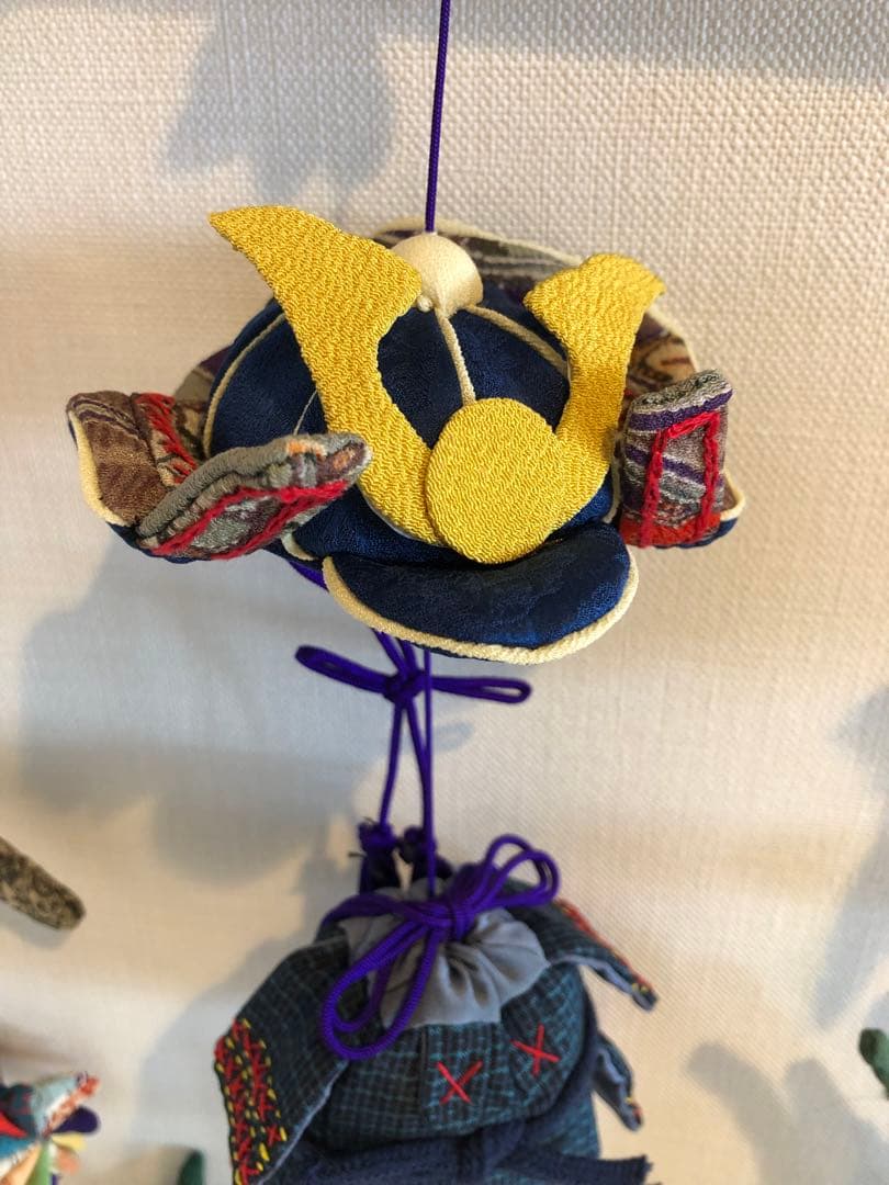 端午の節句の壁掛け④　吊るし飾り　吊るし雛