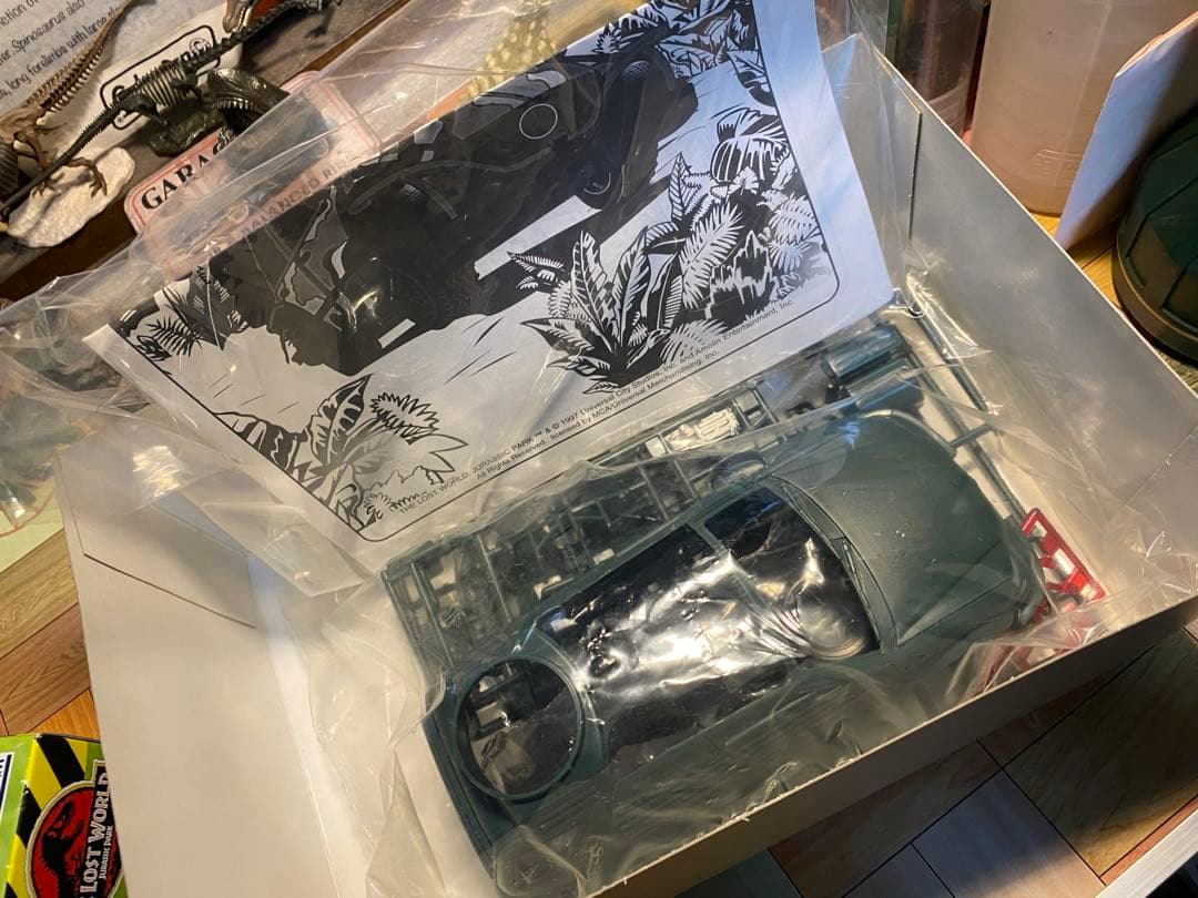 ロストワールド ジュラシックパーク セット ティラノサウルス 幼体 1/15 他