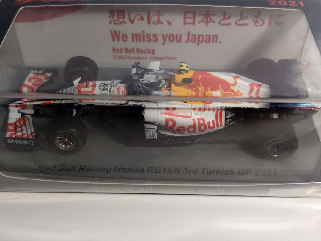 スパーク　1/43　レッドブル　レーシング　ホンダ　RB16B セルジオ　ペレス