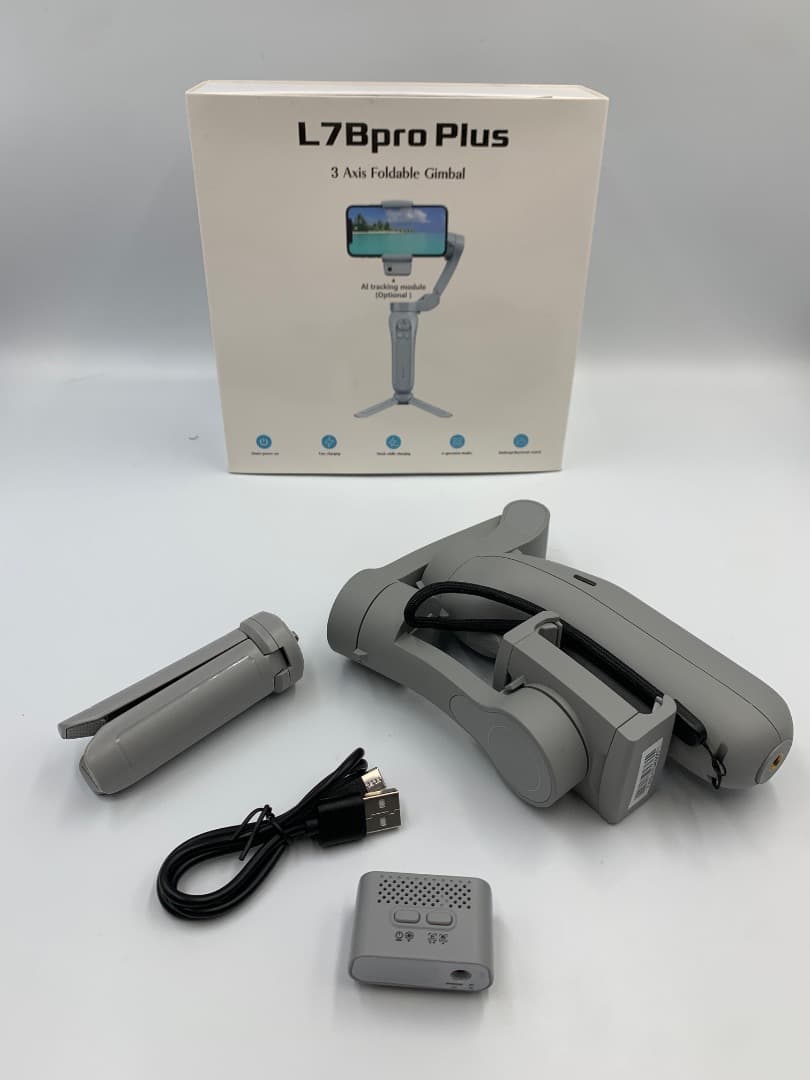 スマホ撮影をワンランク上へ。L7B Proジンバル（中古美品）