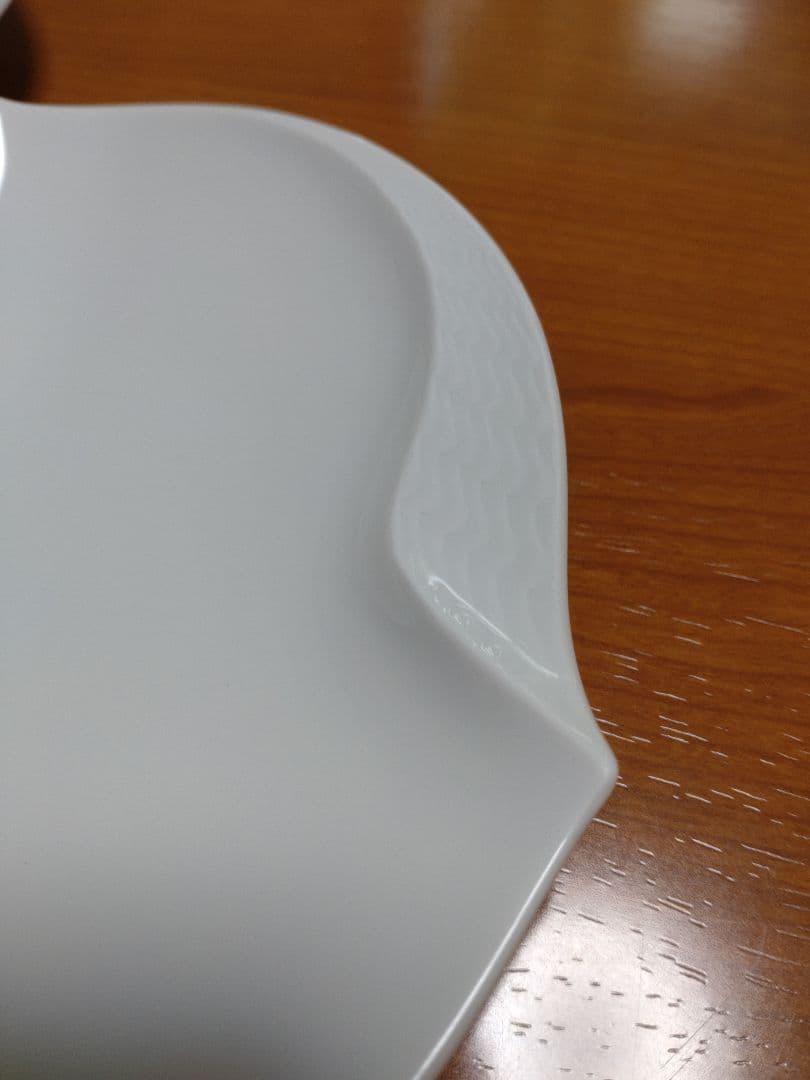 【美品】マイセン 波の戯れ　ホワイトディッシュ3枚セット