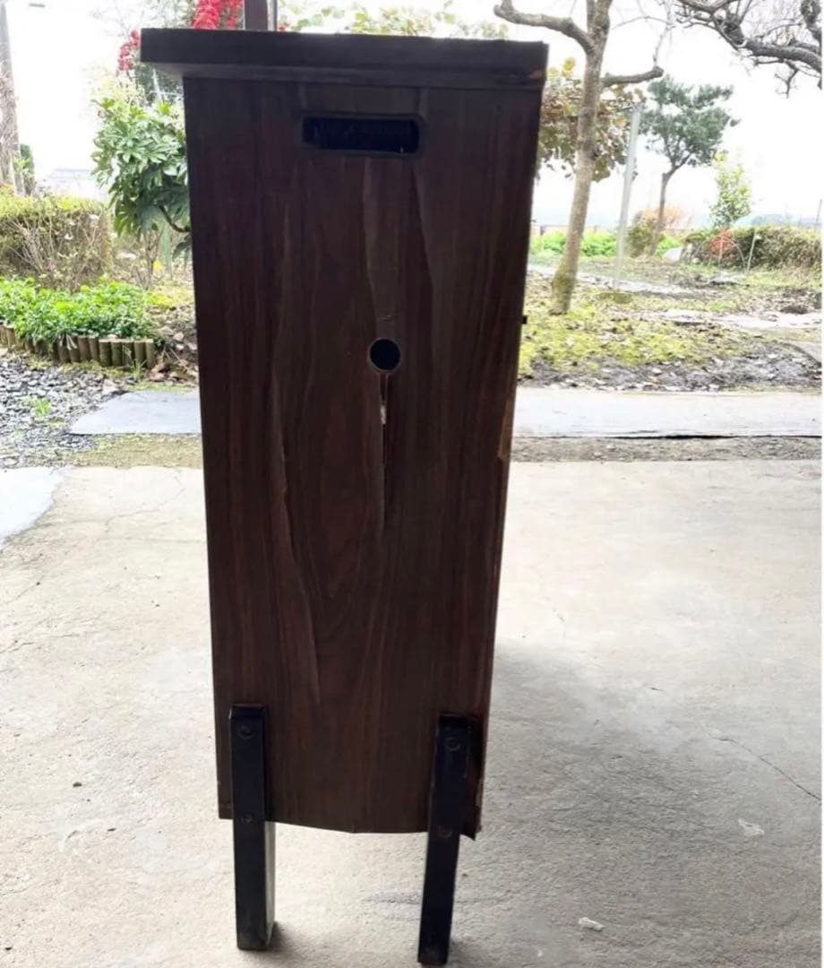 ●【昭和レトロ】NECブラウン管 希少 テレビ 木材 アンティーク ビンテージ②