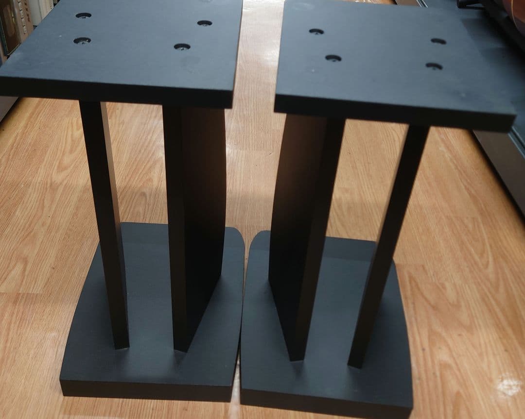 ■■ハヤミ工場　NX-B300 スピーカースタンド ブラック 【ペア】