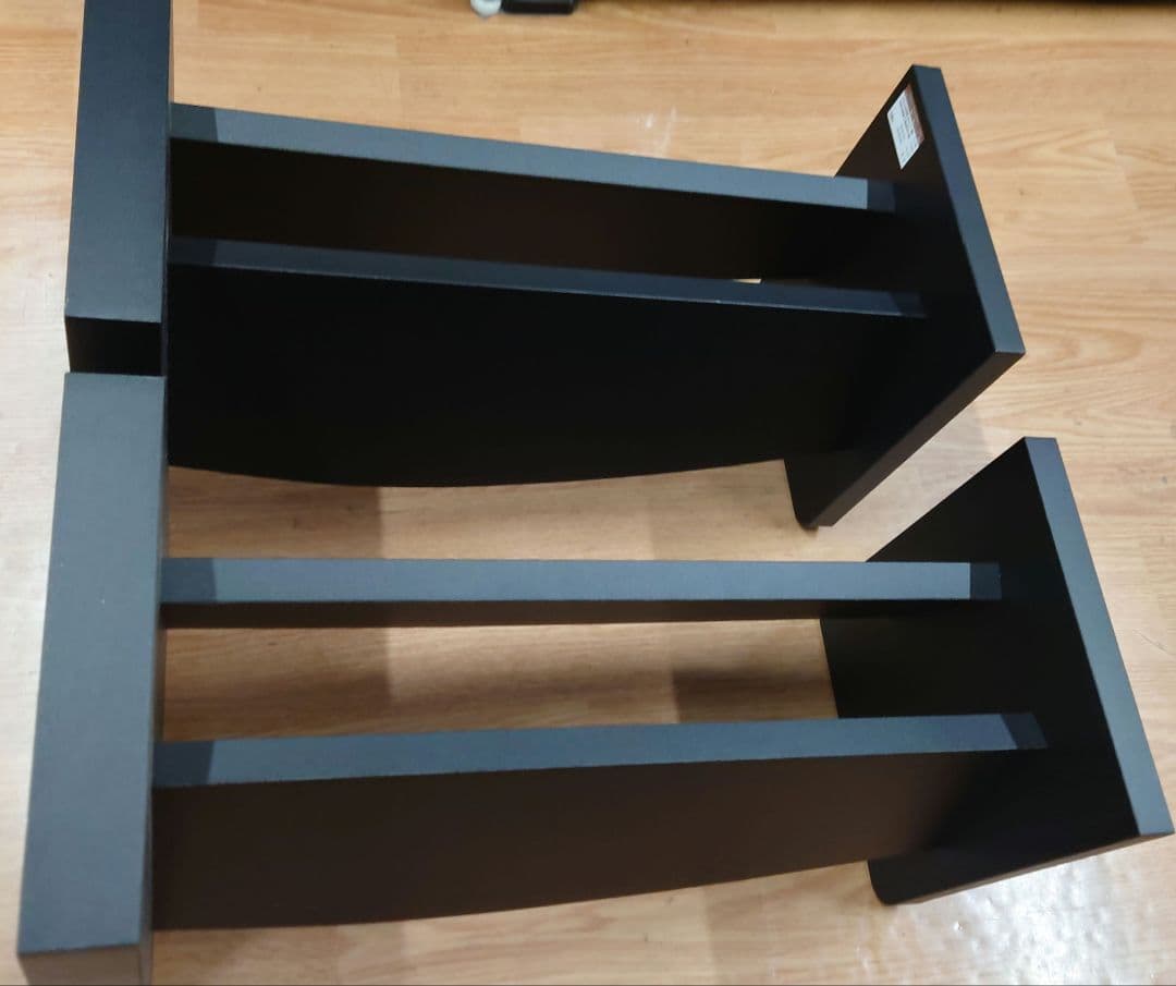 ■■ハヤミ工場　NX-B300 スピーカースタンド ブラック 【ペア】