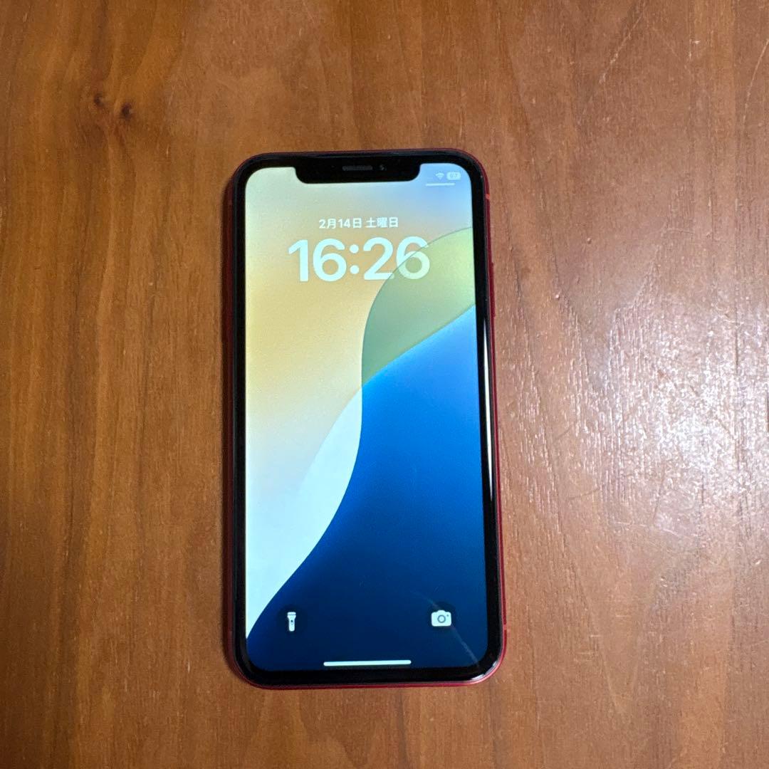 スマートフォン本体 iPhone XR RED 64GB