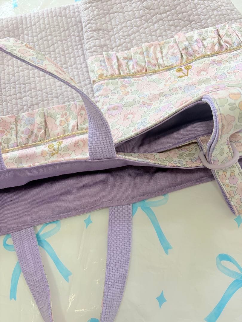ベッツィ×ヌビ　レッスンバッグ　上履き入れ　体操服袋　ハンドメイド