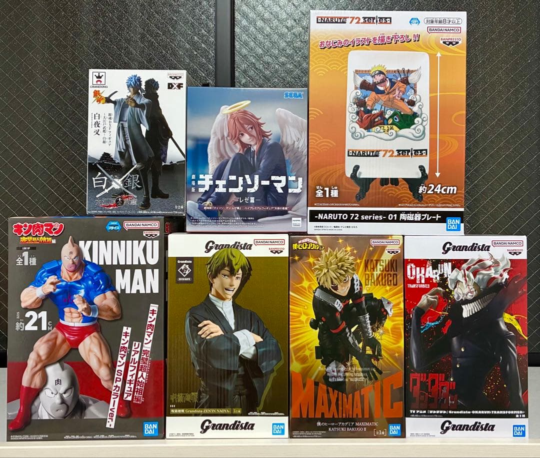 【人気anime フィギュア 7種7点セット】まとめ売り！__！