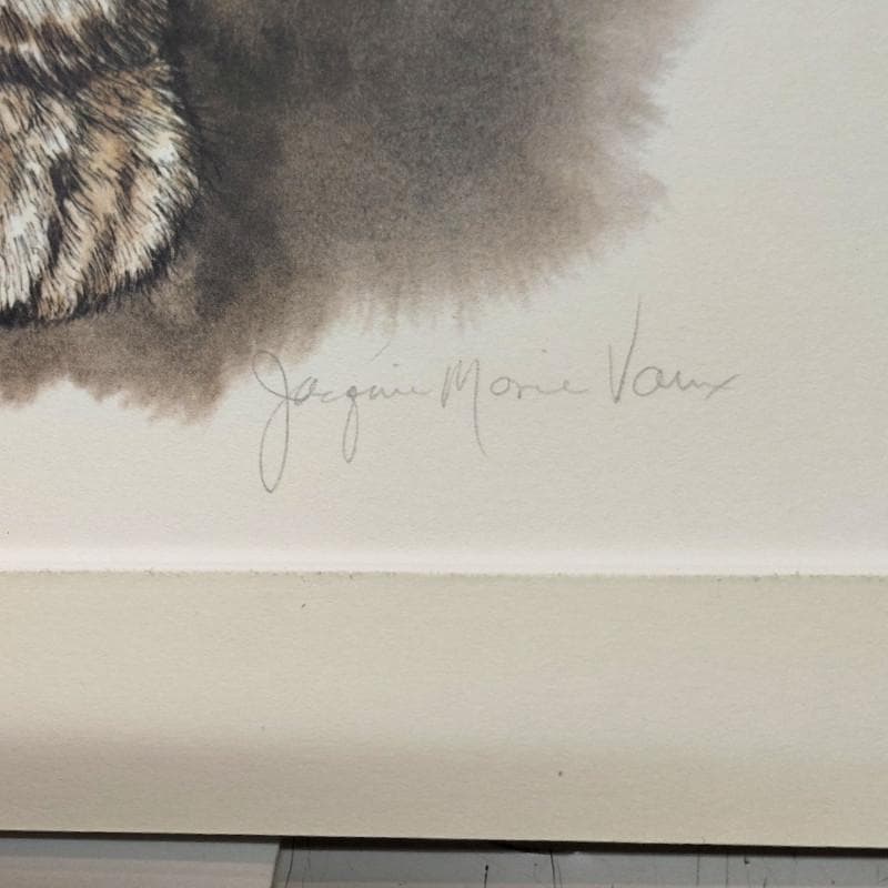 ☆ジャッキーマリーヴォーグ☆「ライオンカブ」オフセットリトグラフ 未使用！