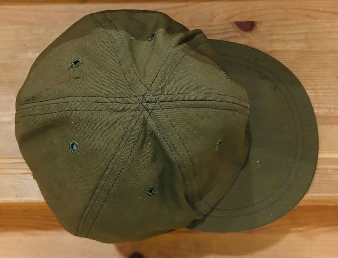 キャップ 帽子 60s US A.R.M.Y 軍物 アメリカ 軍 カーキ